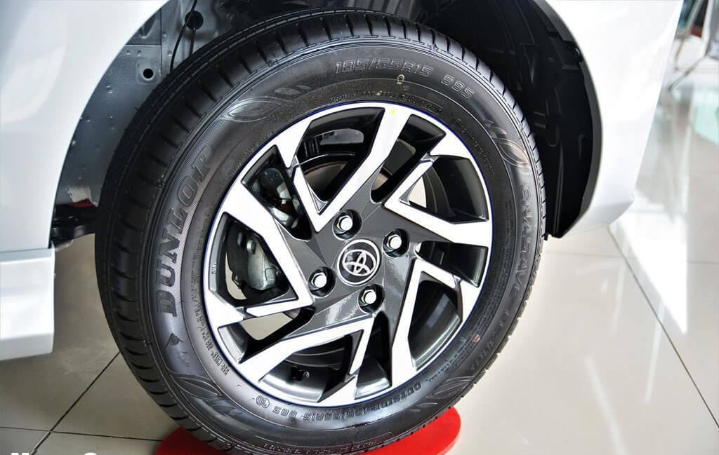 Chi tiết bộ mâm xe Toyota Avanza