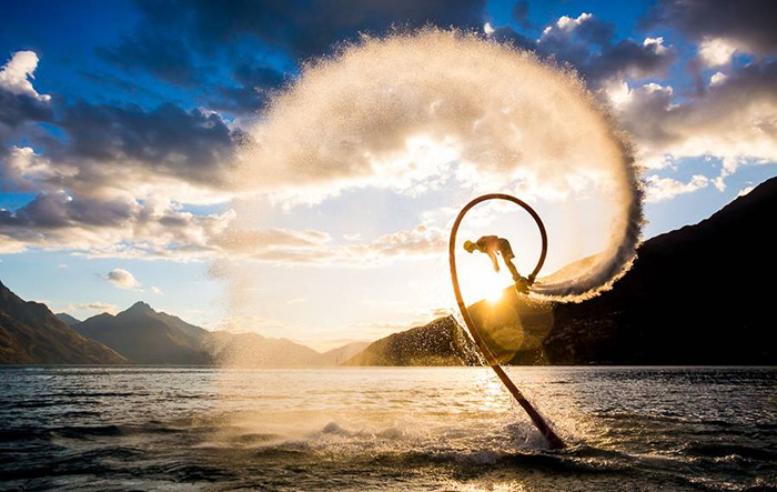 Chơi Flyboard trên Vịnh Nha Trang