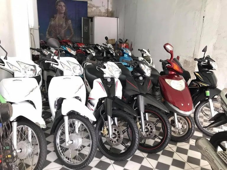 Đa dạng lựa chọn xe số phổ thông khi thuê xe máy Hà Tiên