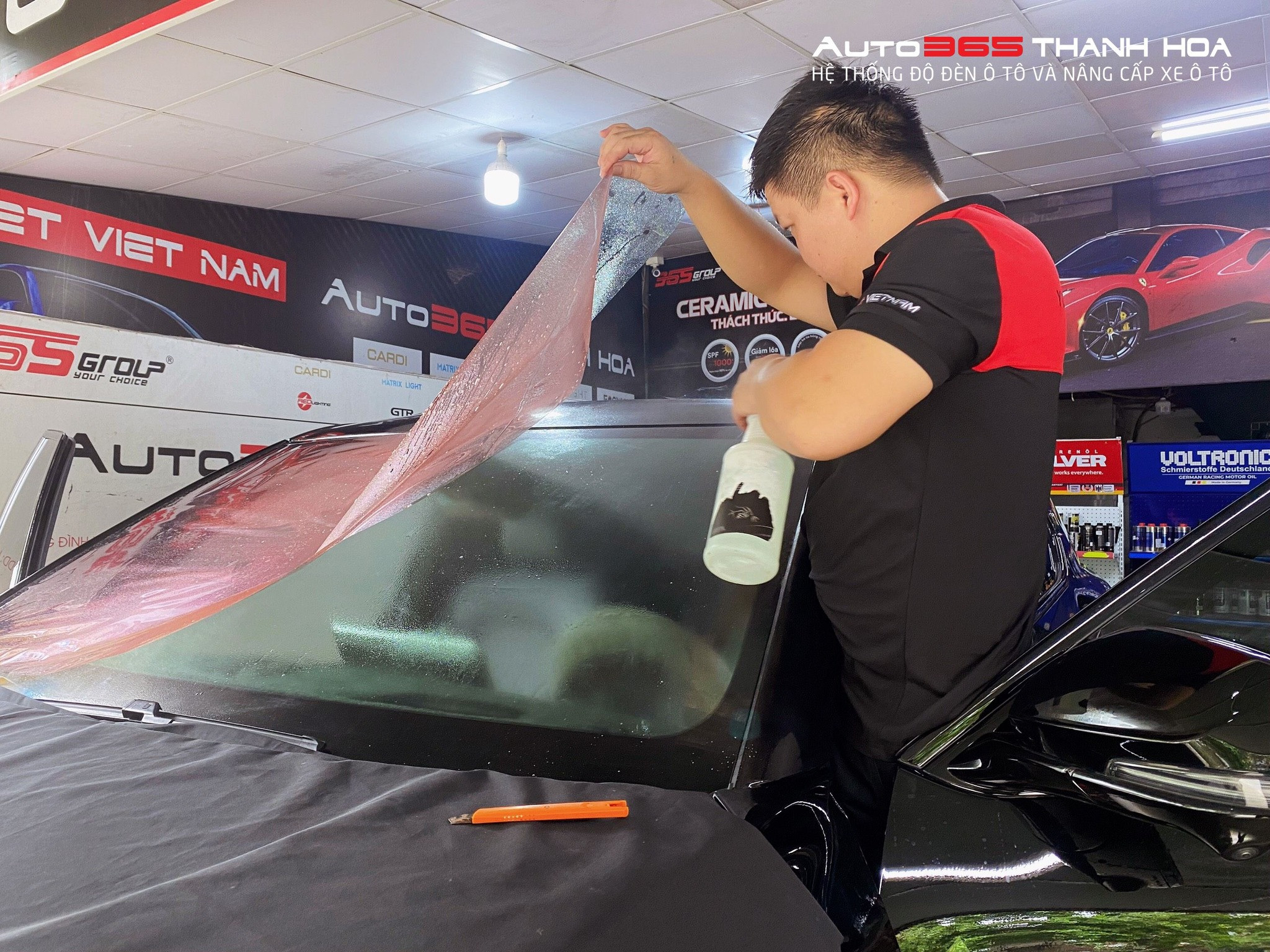 Dán phim cách nhiệt ô tô ở Thanh Hóa