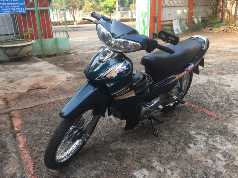 Dàn xe đa dạng tại cơ sở cho thuê xe máy của Anh Tom