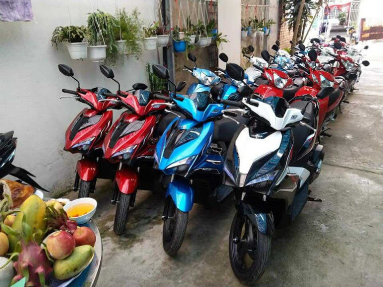 Dàn xe máy chất lượng tại Thành Đại, đơn vị cho thuê xe máy gần FLC Quy Nhơn
