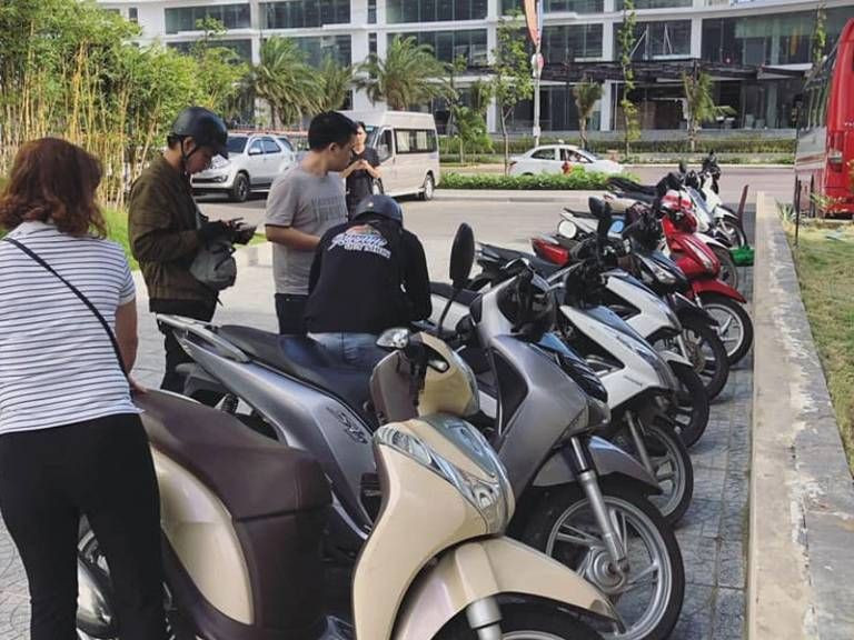 Dịch vụ giao nhận xe tiện lợi khi thuê xe máy Hà Tiên