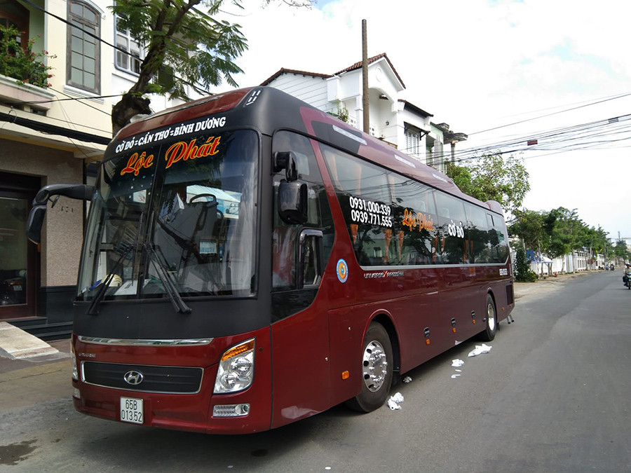 Dịch vụ xe giường nằm cao cấp của nhà xe Lộc Phát trên tuyến Vũng Tàu Sóc Trăng