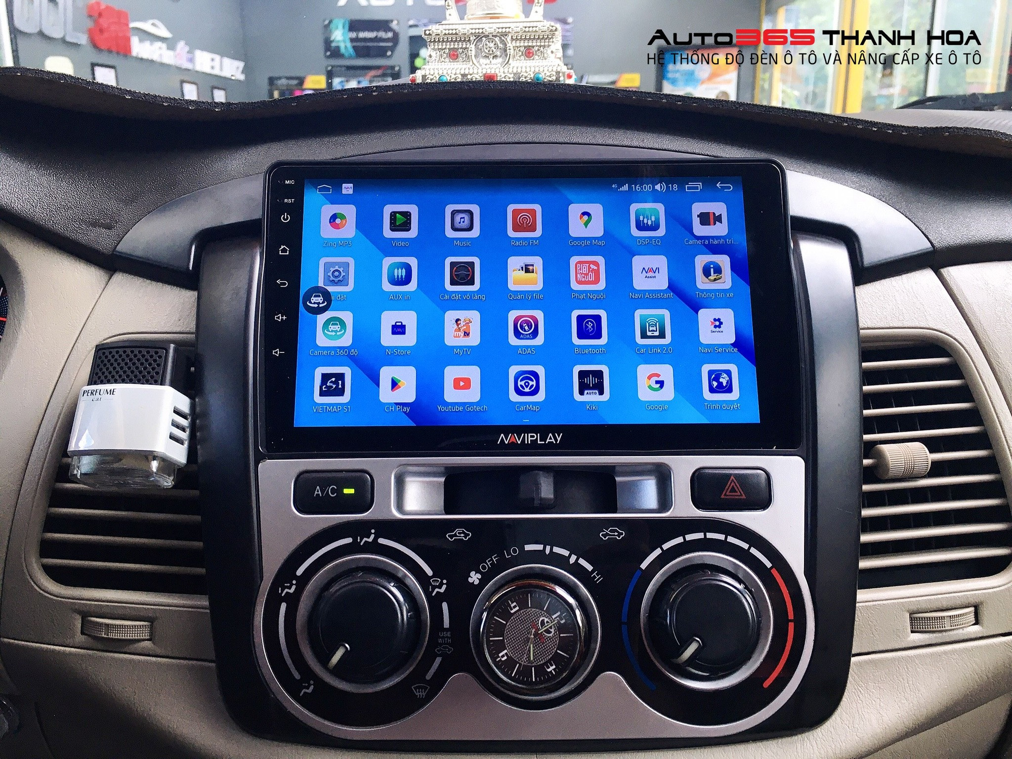 Độ màn hình ô tô tại Auto365 Thanh Hóa