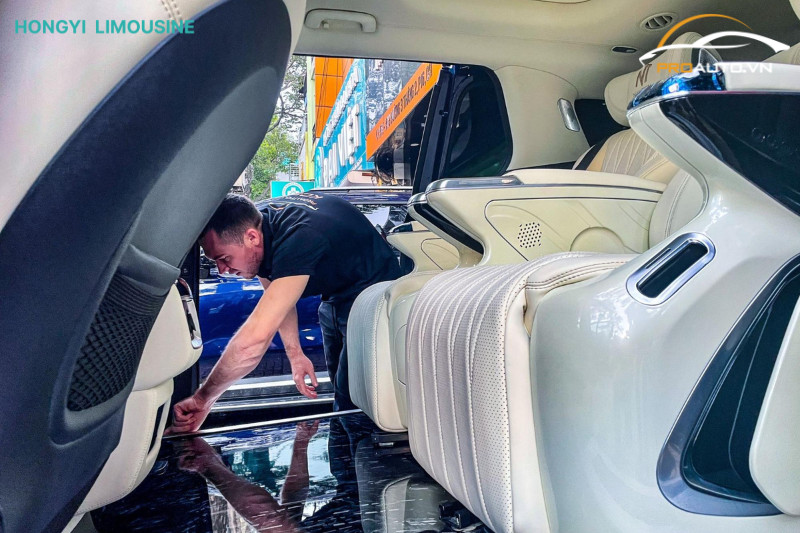 Đội ngũ kỹ thuật giàu kinh nghiệm thực hiện độ ghế Limousine