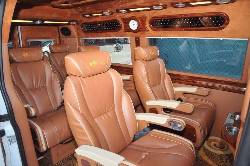 Dòng xe Limousine cao cấp của nhà xe Cúc Tùng chạy tuyến Nha Trang Sài Gòn