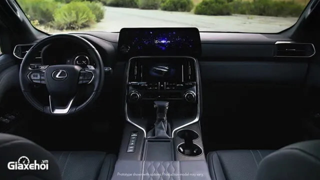 Ghế ngồi hạng thương gia phía sau trên phiên bản Lexus LX 600 VIP