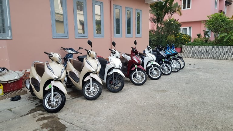 giá thuê xe máy Đà Lạt