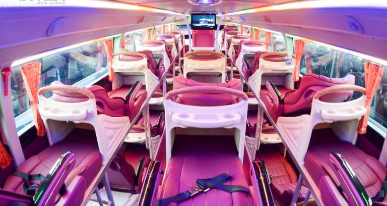 Giường nằm cao cấp xe Thuận Thảo