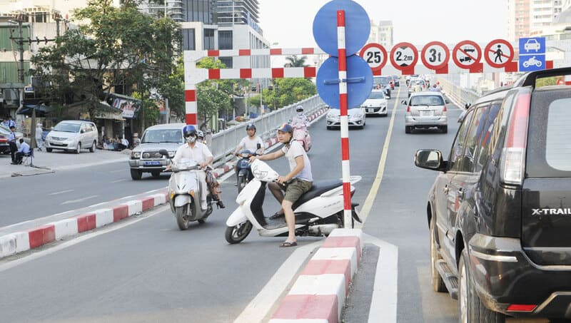 Hình ảnh người dân cung cấp ghi lại vi phạm giao thông làm căn cứ phạt nguội