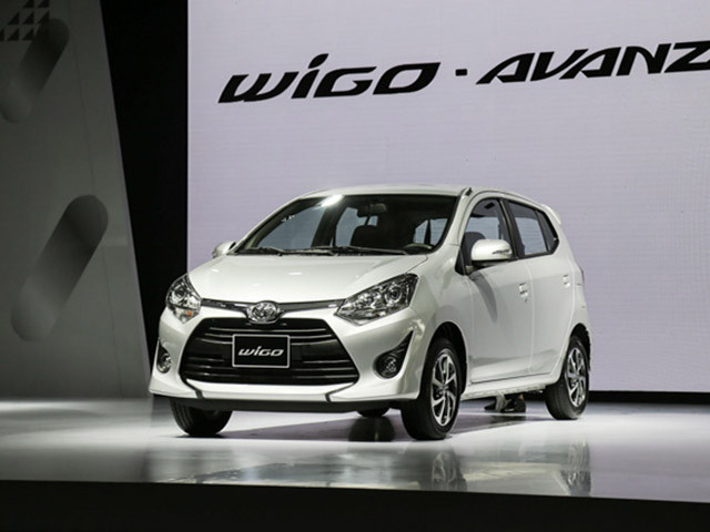 Hình ảnh thực tế xe Toyota Wigo hiển thị kích thước nhỏ gọn
