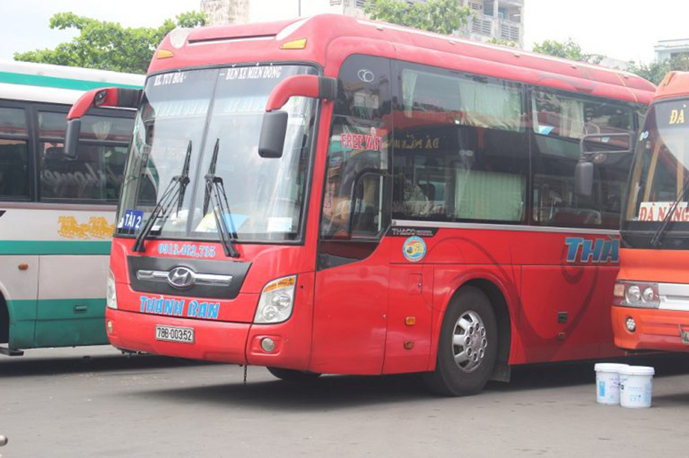 Hình ảnh xe khách Thành Ban uy tín phục vụ chặng đi Phú Yên