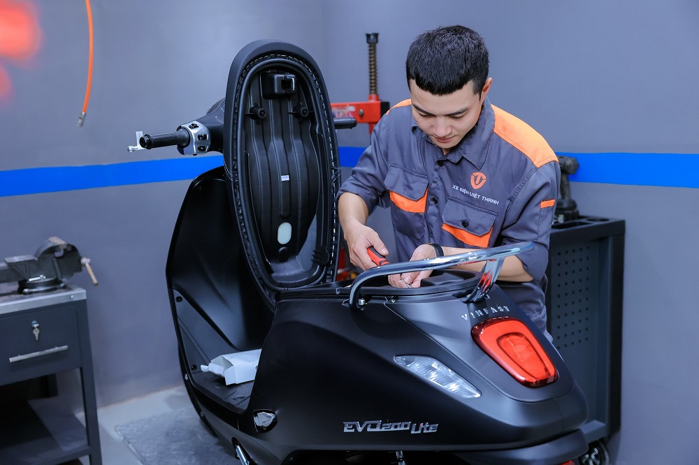 Kiểm tra định kỳ các bộ phận xe máy nữ nhỏ gọn