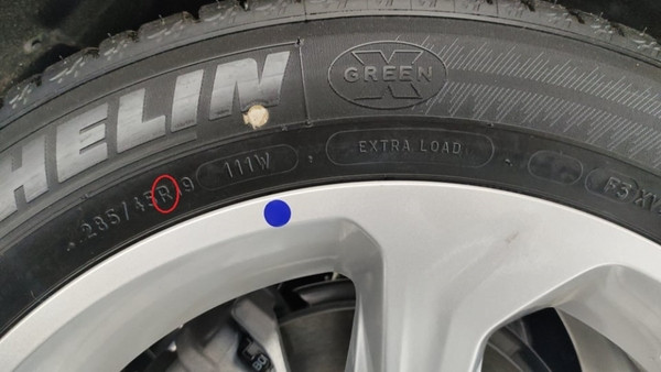 ký hiệu cấu trúc bố lốp xe ô tô (Radial)