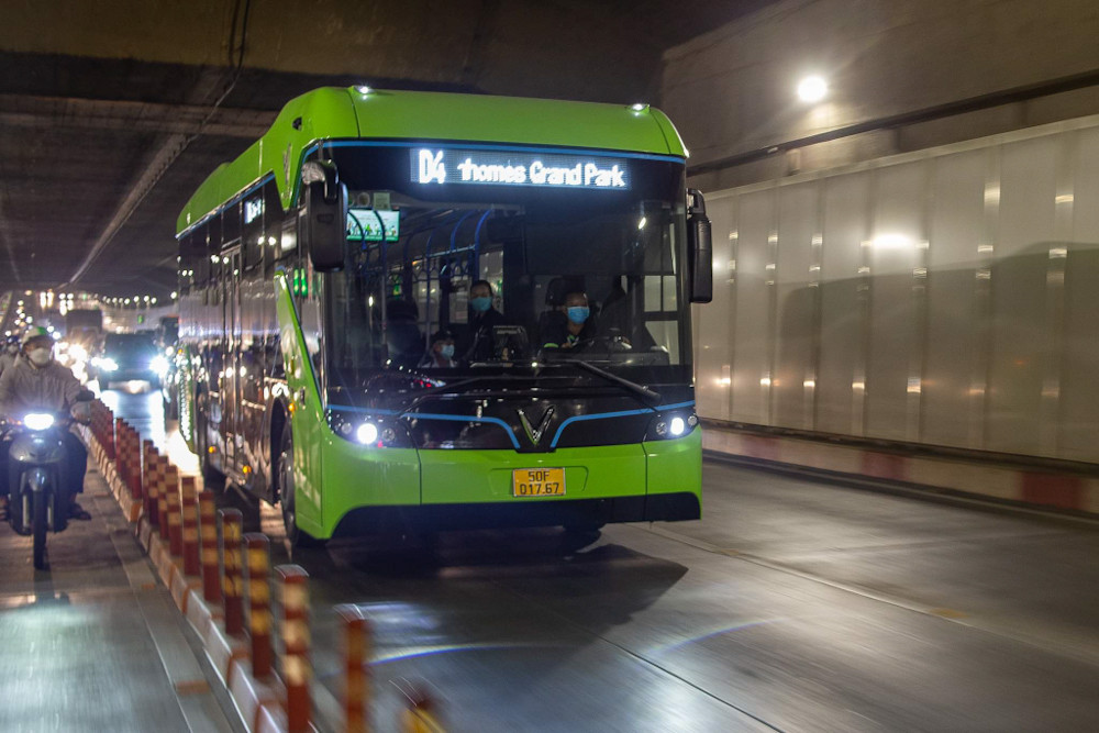 Lộ trình và tần suất hoạt động của tuyến xe buýt điện VinBus D4 TP Hồ Chí Minh