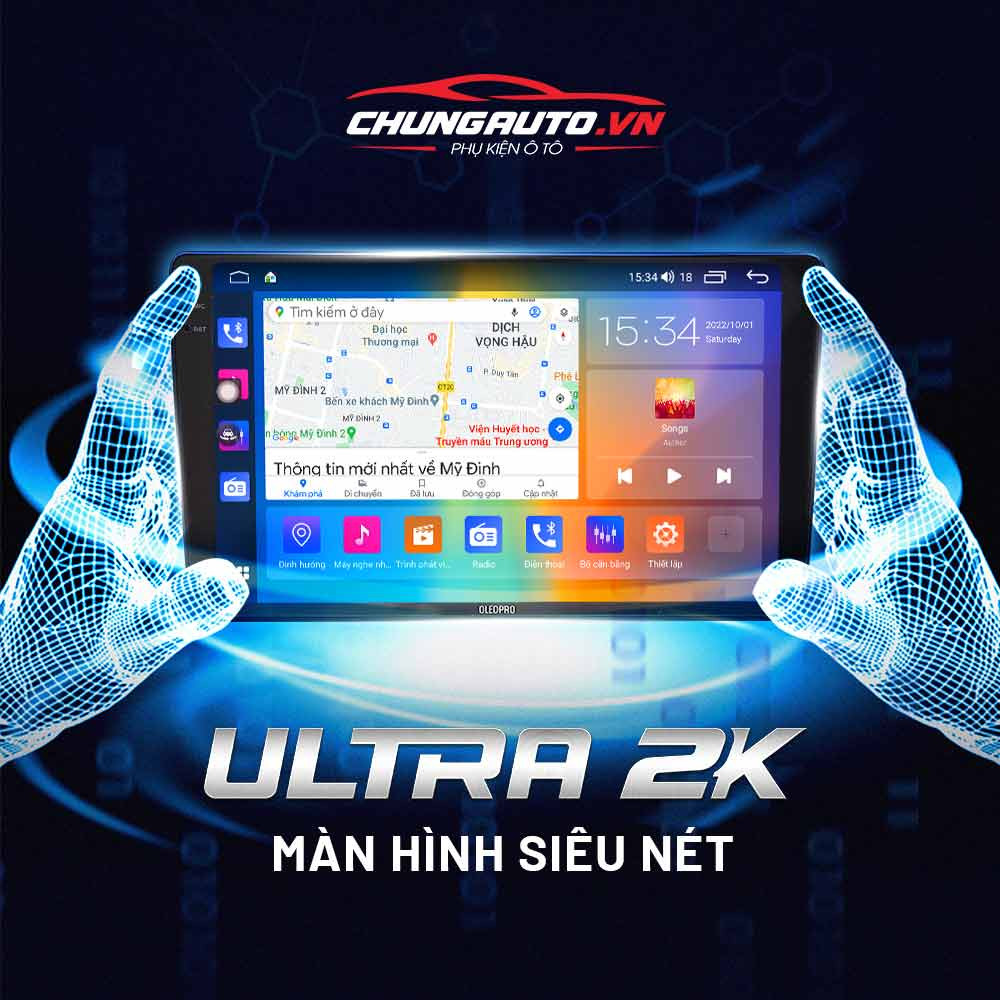 Màn hình oledrpo ultra 2k thiết kế tràn viền