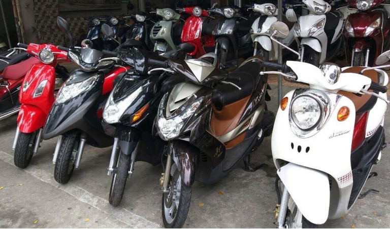 Mẫu mã xe thuê mới và đa dạng tại Motorbike for Rent, Quận 10
