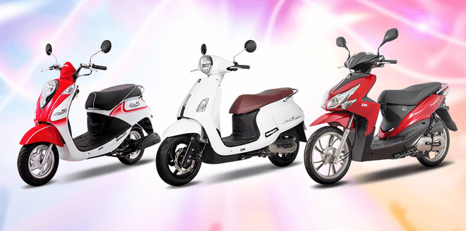 Mẫu xe ga 50cc hiện đại của hãng SYM
