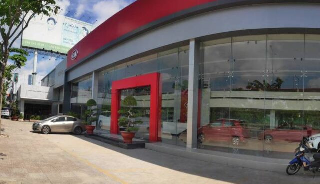 Mô tả ngoại thất khang trang của Đại lý KIA Thảo Điền tại Quận 2