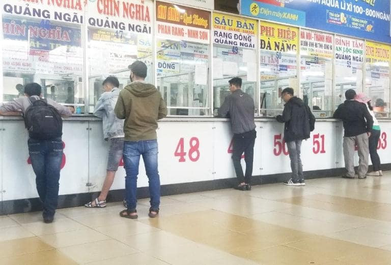 Mua vé trực tiếp tại văn phòng của Nhà xe Tâm Minh Phương