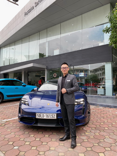 Ngoại thất hiện đại của Trung tâm Porsche Hà Nội