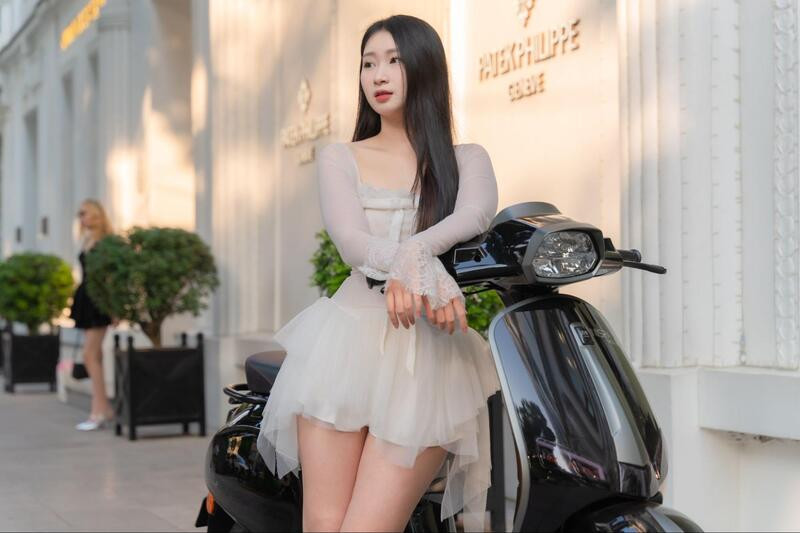 Người điều khiển xe máy 50cc tham gia giao thông một cách thoải mái và hợp pháp