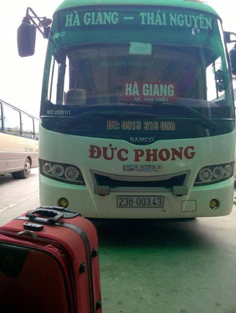 Nhà xe Đức Phong là một nhà xe lâu đời được rất nhiều khách hàng ưa chuộng tuyến Hà Giang - Thái Nguyên
