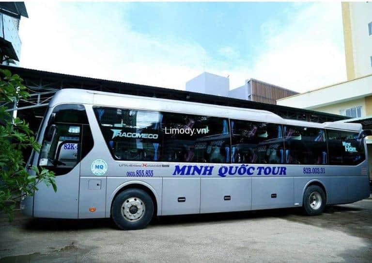 Nhà xe Minh Quốc cũng cung cấp dịch vụ đặt vé qua tổng đài