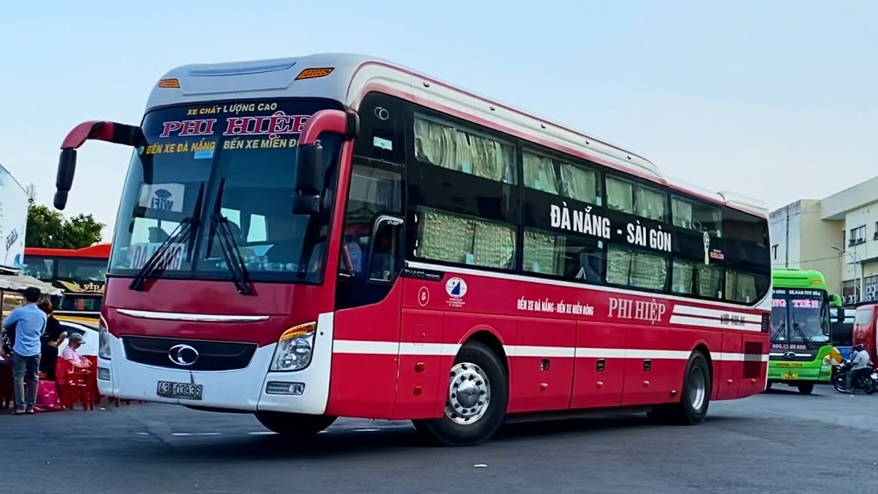 Nhà xe Phi Hiệp phục vụ hành khách trên lộ trình Đà Nẵng Sài Gòn