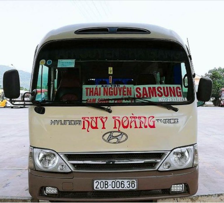 Nhiều người tin dùng xe khách Huy Hoàng tuyến Hà Giang - Thái Nguyên