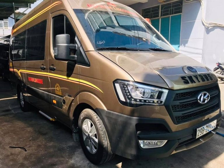 Nội thất tiện nghi xe Limousine nhà xe Đại Nam