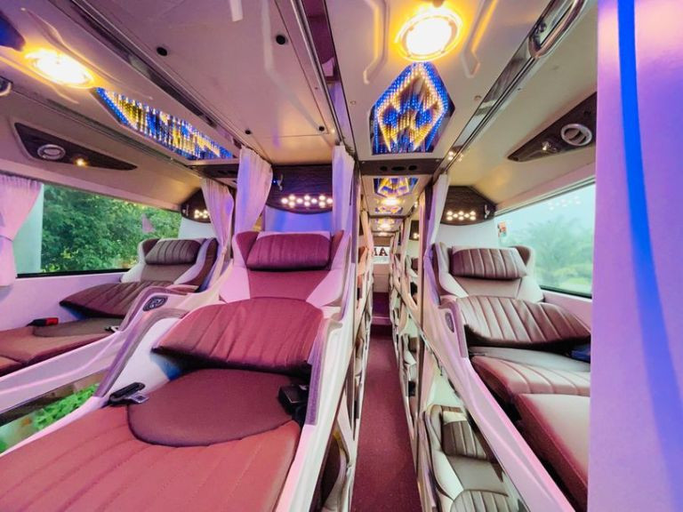 Nội thất xe An Phú Busline cao cấp