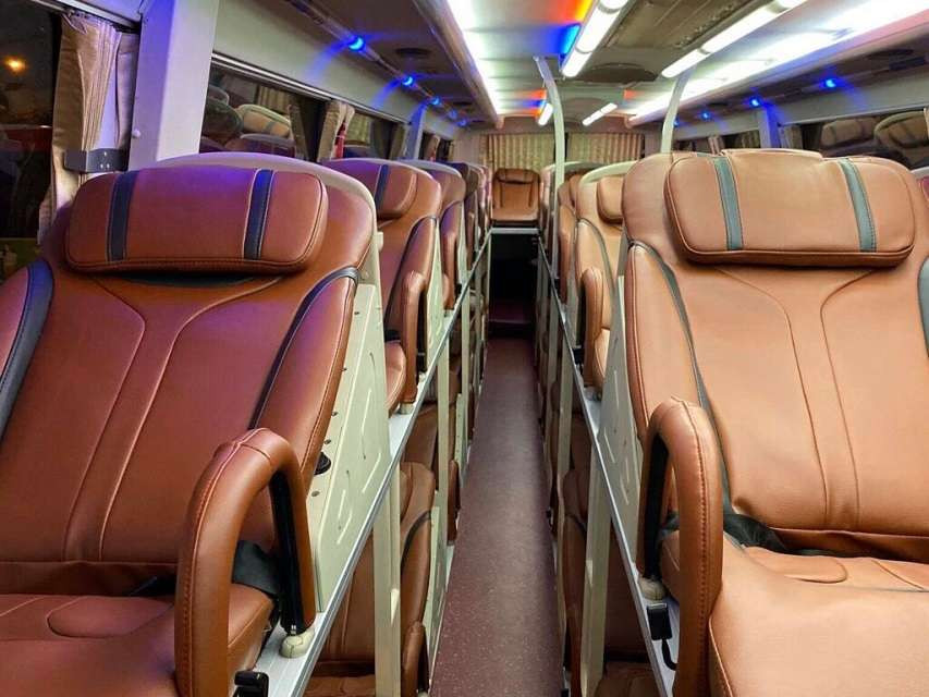 Nội thất xe giường nằm 40/44 chỗ tiện nghi của nhà xe An Anh Limousine