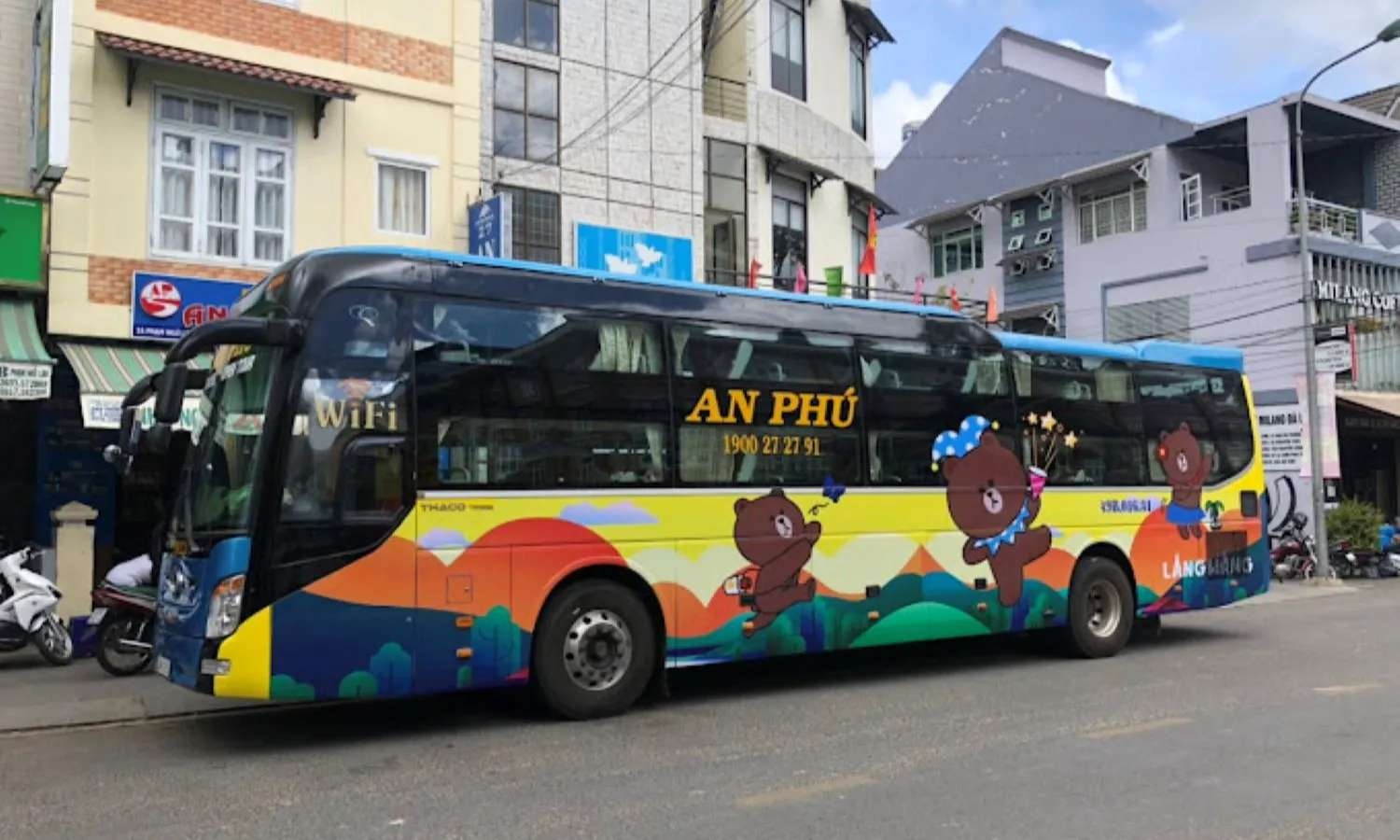 Nội thất xe giường nằm cao cấp trên tuyến Bình Thuận Đà Lạt của Nhà Xe Thiện Trí