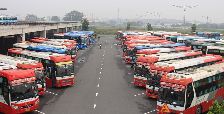 Quy mô rộng rãi và thiết kế hiện đại của Bến xe Long Khánh.