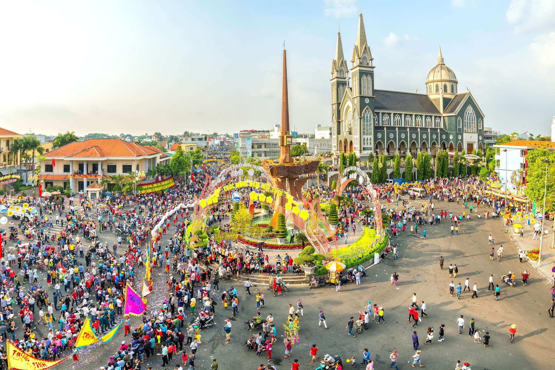 Sự sầm uất và nhộn nhịp tại trung tâm Bình Dương