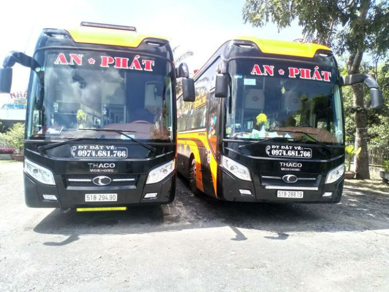 Thiết kế bên ngoài độc đáo của nhà xe An Phát