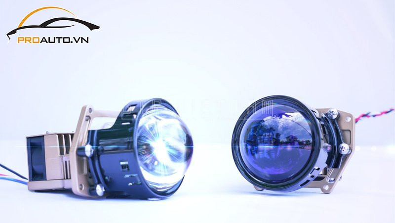 Thiết kế thân đèn Bi Laser GTR X Light V20L New bằng vật liệu aluminum