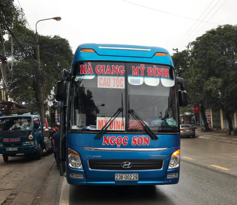 Thông tin về giá vé xe khách Hà Nội Hà Giang của nhà xe Ngọc Sơn