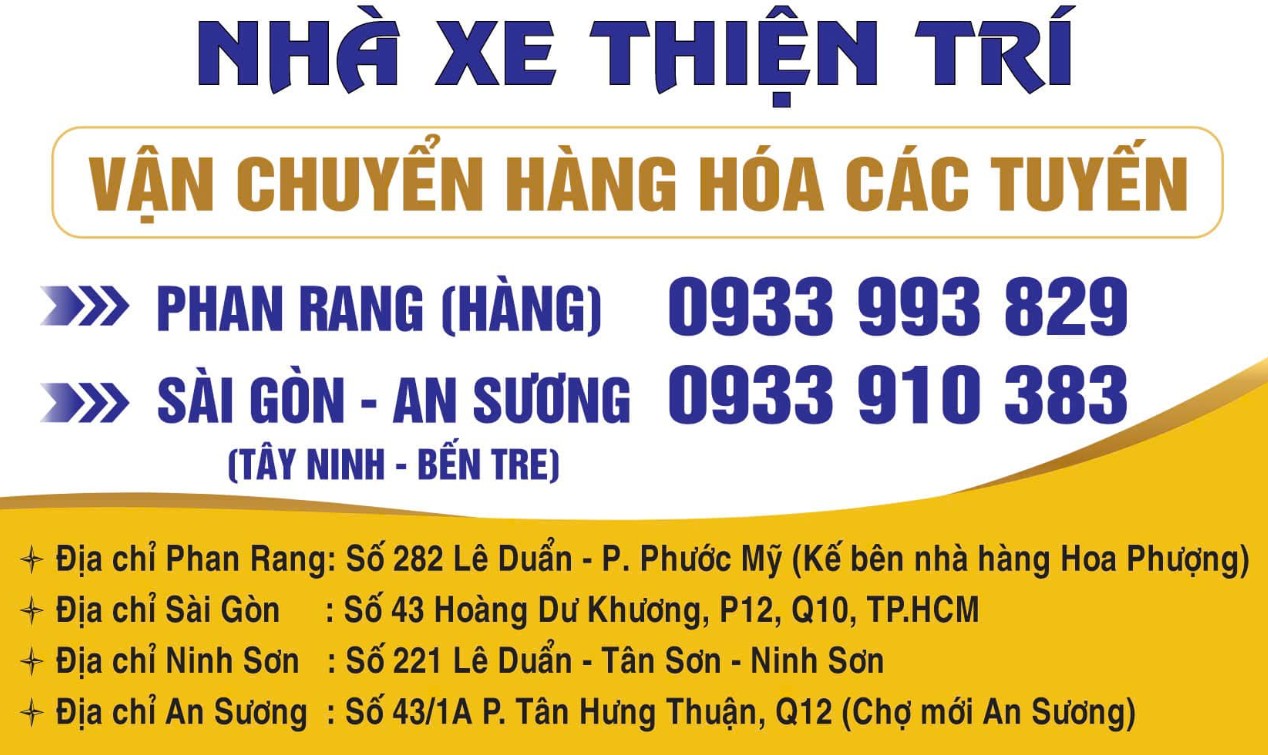 Xe Thiện Trí - An toàn, uy tín, nhanh chóng