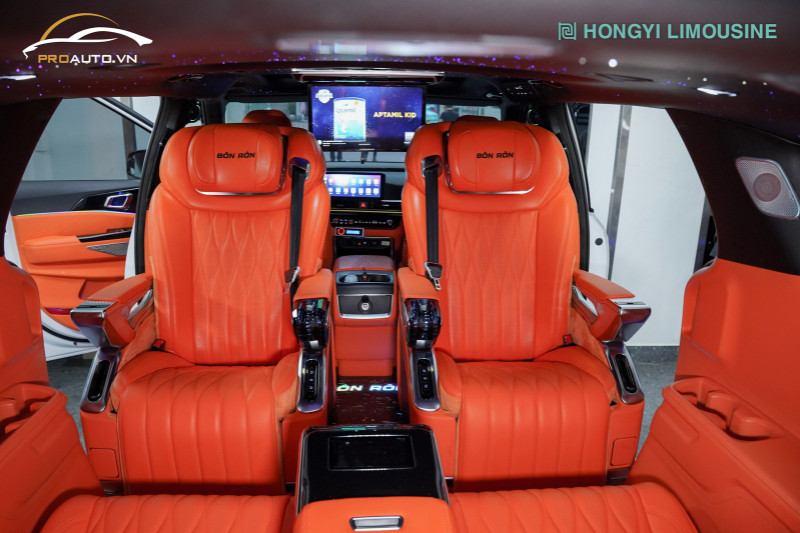 Tính năng điều khiển bằng giọng nói trong xe Limousine độ