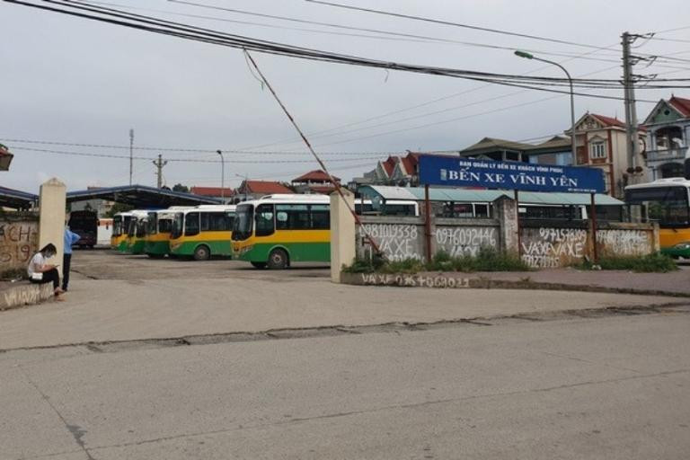 Toàn cảnh Bến xe Vĩnh Yên, trung tâm giao thông tại Vĩnh Phúc