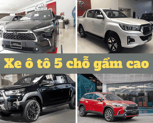 Tổng quan về các mẫu xe ô tô 5 chỗ gầm cao giá rẻ của Toyota