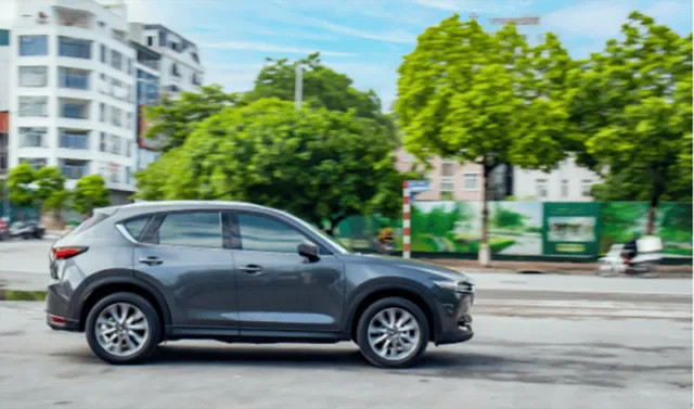 Tổng thể thiết kế năng động của Mazda CX-5 2022