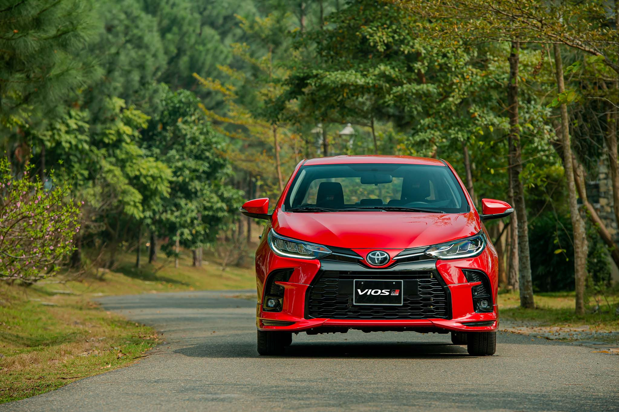 Toyota Vios GR-S thể hiện sự ổn định khi vận hành