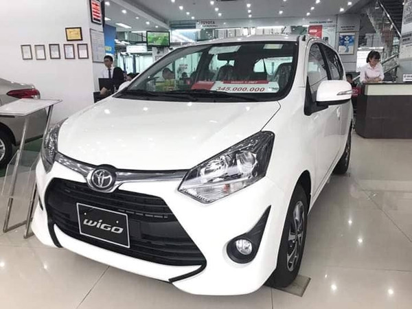 Toyota Wigo màu trắng hợp với tuổi Giáp Dần