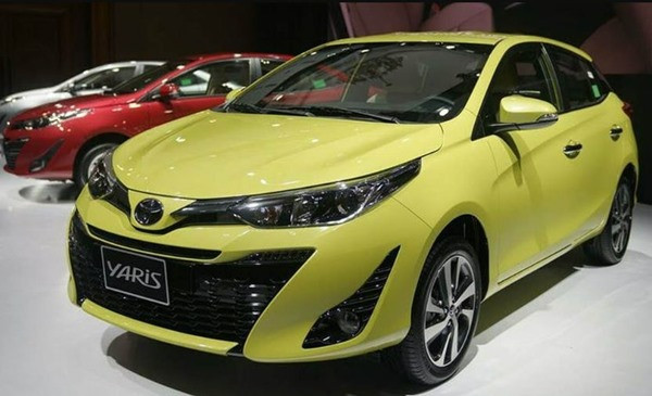 Toyota Yaris màu vàng mang lại may mắn cho người tuổi Nhâm Dần