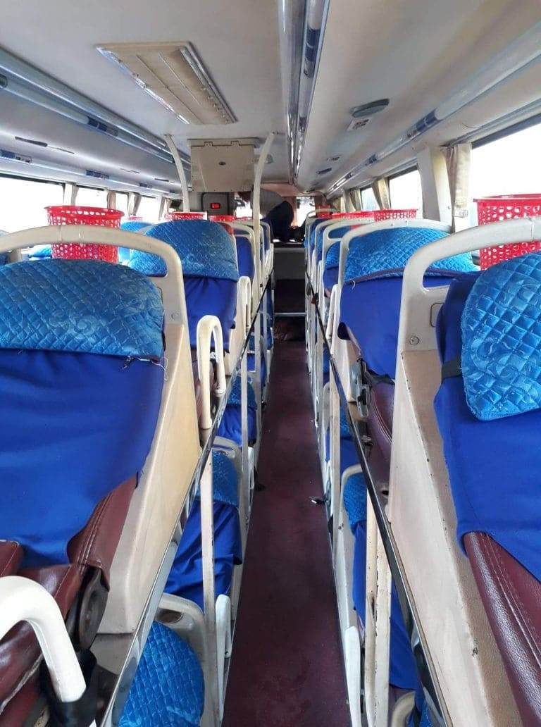 Trang bị an toàn trên xe khách Đức Tâm