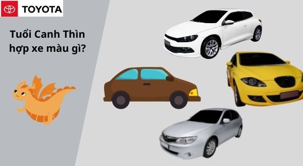 Tuổi Canh Thìn 2000 nên mua xe màu gì hợp mệnh Kim